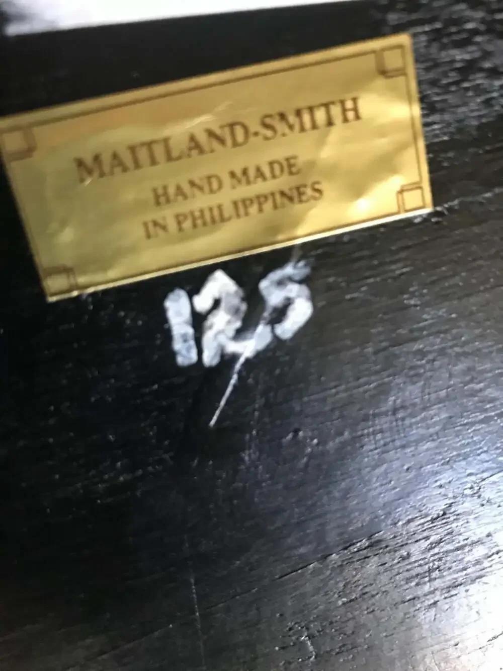 Maitland-Smith Hand Made Inlaid Shell Decorative Box